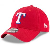 Men's Texas Rangers New Era Red Alternate Replica Core Classic 9TWENTY Adjustable Hat