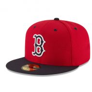 Men's Boston Red Sox New Era RedNavy Game Diamond Era 59FIFTY Fitted Hat
