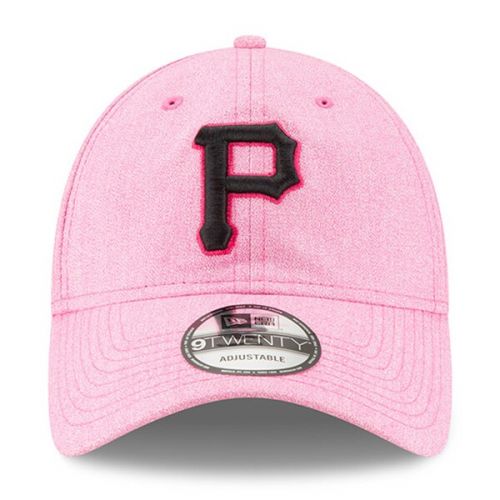  Men's Pittsburgh Pirates New Era Pink 2018 Mother's Day 9TWENTY Adjustable Hat