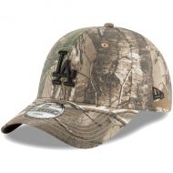 Men's Los Angeles Dodgers New Era Camo Realtree 49FORTY Fitted Hat