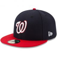 Youth Washington Nationals New Era NavyRed Authentic Collection On-Field Alternate 59FIFTY Fitted Hat