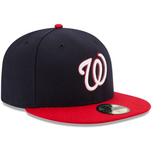  Youth Washington Nationals New Era NavyRed Authentic Collection On-Field Alternate 59FIFTY Fitted Hat
