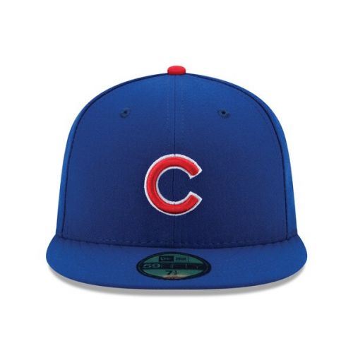  Men's Chicago Cubs New Era Royal 2016 National League Champions World Series Patch 59FIFTY Fitted Hat