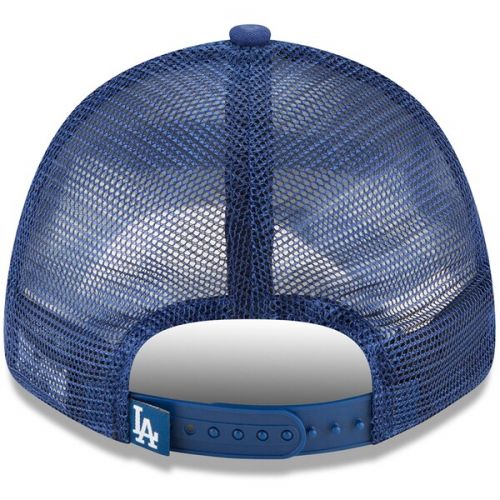  Men's Los Angeles Dodgers New Era Royal Trucker 9FORTY Adjustable Snapback Hat