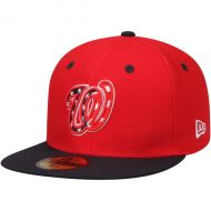 Youth Washington Nationals New Era RedNavy Authentic Collection On-Field Alternate 3 59FIFTY Fitted Hat