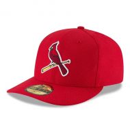 Mens St. Louis Cardinals New Era Red Diamond Era Low Profile 59FIFTY Fitted Hat