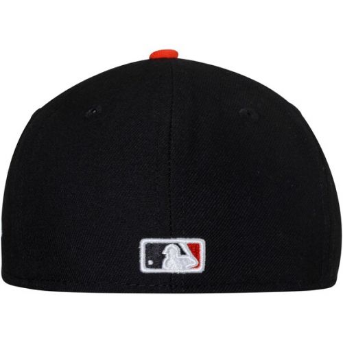  Youth Baltimore Orioles New Era WhiteOrange Authentic Collection On-Field Home 59FIFTY Fitted Hat