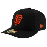 Men's San Francisco Giants New Era Black Team Superb Low Profile 59FIFTY Fitted Hat