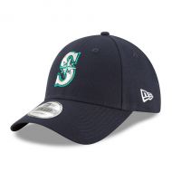 Men's Seattle Mariners New Era Navy League 9FORTY Adjustable Hat