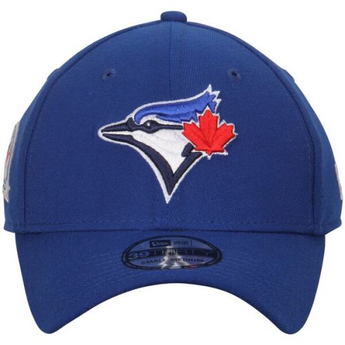  Men's Toronto Blue Jays New Era Royal 40th Anniversary 39THIRTY Flex Hat