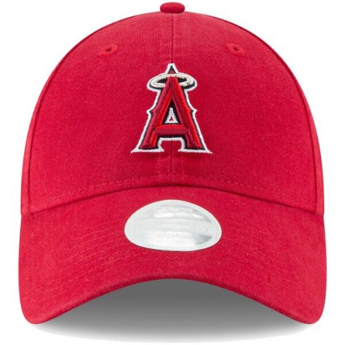  Women's Los Angeles Angels New Era Red Core Classic Twill Team Color 9TWENTY Adjustable Hat