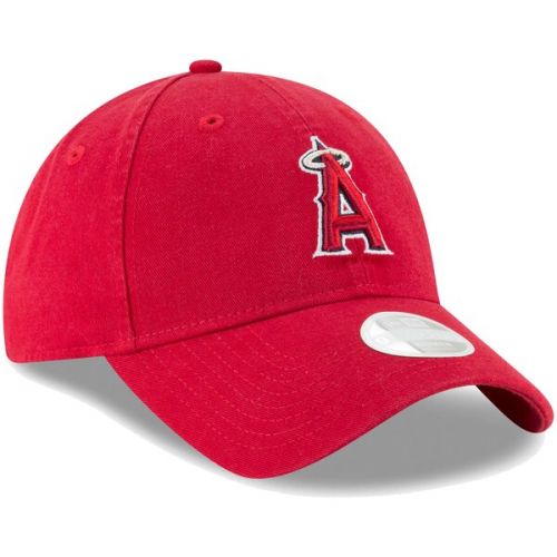  Women's Los Angeles Angels New Era Red Core Classic Twill Team Color 9TWENTY Adjustable Hat