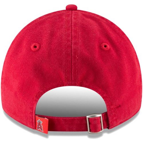  Women's Los Angeles Angels New Era Red Core Classic Twill Team Color 9TWENTY Adjustable Hat