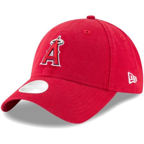  Women's Los Angeles Angels New Era Red Core Classic Twill Team Color 9TWENTY Adjustable Hat