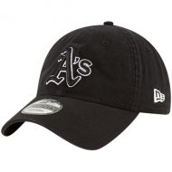 Men's Oakland Athletics New Era Black Core Classic Twill 9TWENTY Adjustable Hat