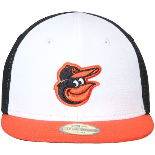  Infant Baltimore Orioles New Era Red Authentic Collection On-Field My First 59FIFTY Fitted Hat