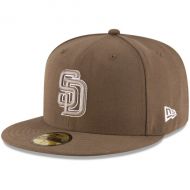 Men's San Diego Padres New Era Brown 2017 Authentic Collection On Field 59FIFTY Fitted Hat