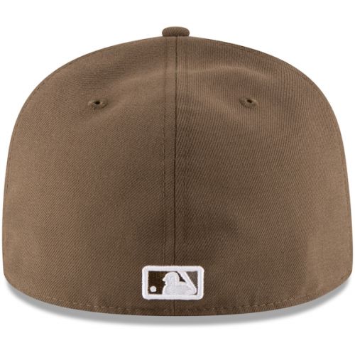  Men's San Diego Padres New Era Brown 2017 Authentic Collection On Field 59FIFTY Fitted Hat