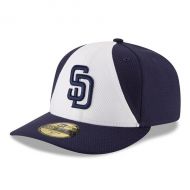 Men's San Diego Padres New Era NavyWhite Diamond Era Low Profile 59FIFTY Fitted Hat