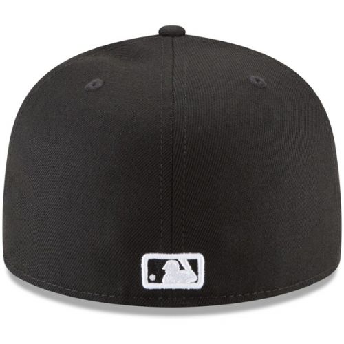  Men's Pittsburgh Pirates New Era Black Basic 59FIFTY Fitted Hat