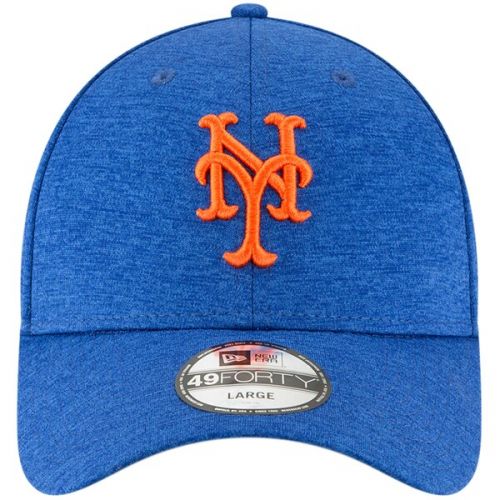  Men's New York Mets New Era Royal Rapid Team Tech 49FORTY Fitted Hat