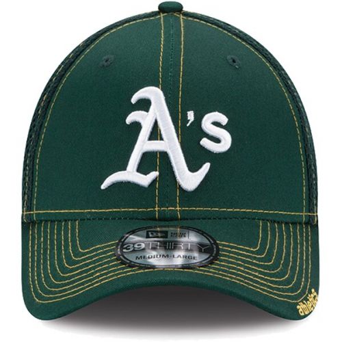 New Era Oakland Athletics Green Neo 39THIRTY Stretch Fit Hat