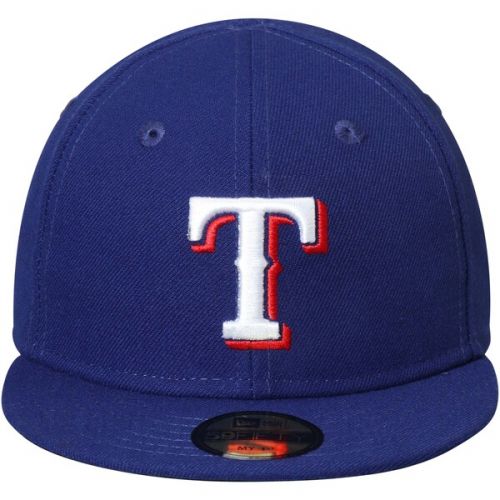  Infant Texas Rangers New Era Red Authentic Collection On-Field My First 59FIFTY Fitted Hat