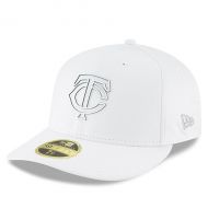 Men's Minnesota Twins New Era White 2018 Clubhouse Collection Low Profile 59FIFTY Fitted Hat