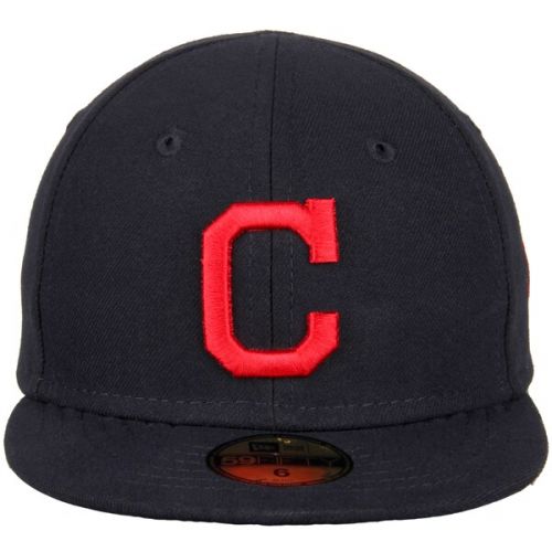  Infant Cleveland Indians New Era Red Authentic Collection On-Field My First 59FIFTY Fitted Hat