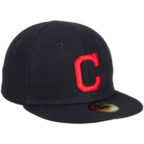  Infant Cleveland Indians New Era Red Authentic Collection On-Field My First 59FIFTY Fitted Hat