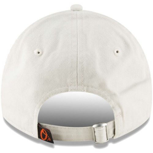  Men's Baltimore Orioles New Era Tan Core Classic Twill 9TWENTY Adjustable Hat