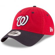 Men's Washington Nationals New Era RedNavy Alternate 2 Replica Core Classic 9TWENTY Adjustable Hat