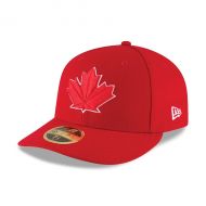 Men's Toronto Blue Jays New Era Scarlet 2017 Authentic Collection On-Field Low Profile 59FIFTY Fitted Hat