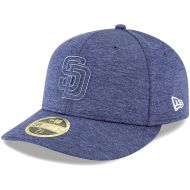 Men's San Diego Padres New Era Navy 2018 Clubhouse Collection Low Profile 59FIFTY Fitted Hat