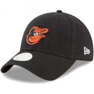 Women's Baltimore Orioles New Era Black Core Classic Twill Team Color 9TWENTY Adjustable Hat