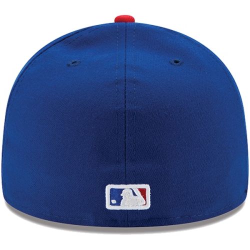  Men's Chicago Cubs New Era Royal Authentic 911 59FIFTY Fitted Hat