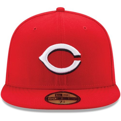  Youth Cincinnati Reds New Era Red Authentic Collection On-Field Home 59FIFTY Fitted Hat