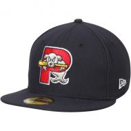 Men's Portland Sea Dogs New Era Navy Authentic Home 59FIFTY Fitted Hat