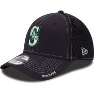 Men's Seattle Mariners New Era Navy Neo 39THIRTY Flex Hat