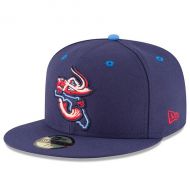 Men's Jacksonville Jumbo Shrimp New Era Royal Road Authentic Collection On-Field 59FIFTY Fitted Hat