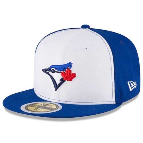  Youth Toronto Blue Jays New Era WhiteRoyal Authentic Collection On-Field Alternate 3 59FIFTY Fitted Hat