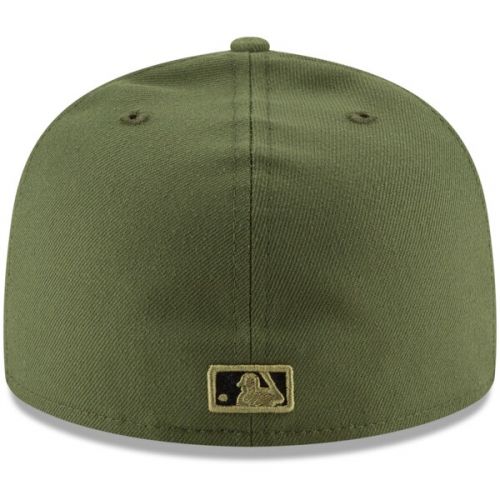  Men's Cincinnati Reds New Era Olive Alternate 2 Authentic Collection On-Field 59FIFTY Fitted Hat