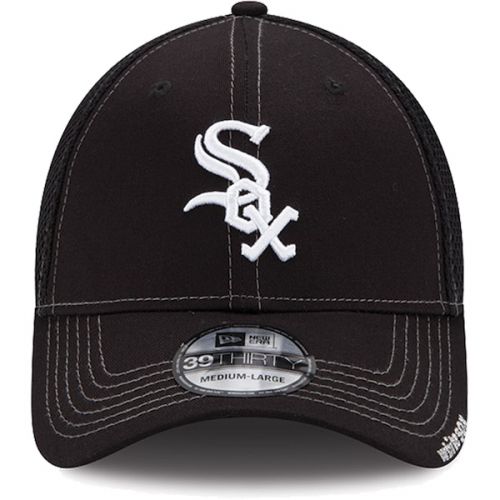 New Era Chicago White Sox Black Neo 2-Fit Hat