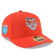 Men's Detroit Tigers New Era Orange 2018 Spring Training Collection Prolight Low Profile 59FIFTY Fitted Hat