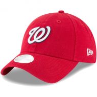 Women's Washington Nationals New Era Red Core Classic Twill Team Color 9TWENTY Adjustable Hat