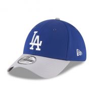 Men's Los Angeles Dodgers New Era Royal 2018 On-Field Prolight Batting Practice Road 39THIRTY Flex Hat