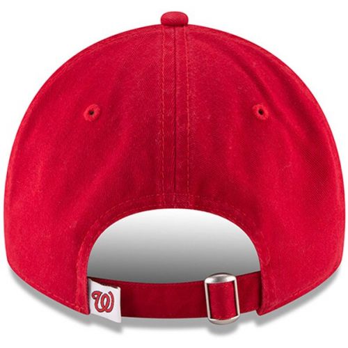  Men's Washington Nationals New Era Red Game Replica Core Classic 9TWENTY Adjustable Hat