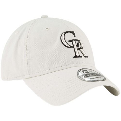  Men's Colorado Rockies New Era Tan Core Classic Twill 9TWENTY Adjustable Hat