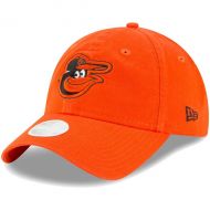 Women's Baltimore Orioles New Era Orange Core Classic Twill Team Color 9TWENTY Adjustable Hat