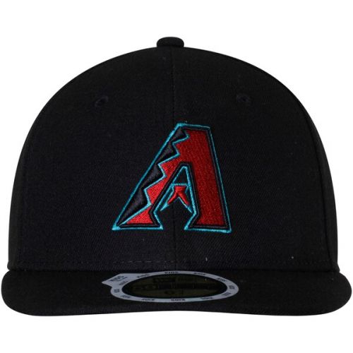  Youth Arizona Diamondbacks New Era Black Authentic Collection On-Field Alternate 2 59FIFTY Fitted Hat